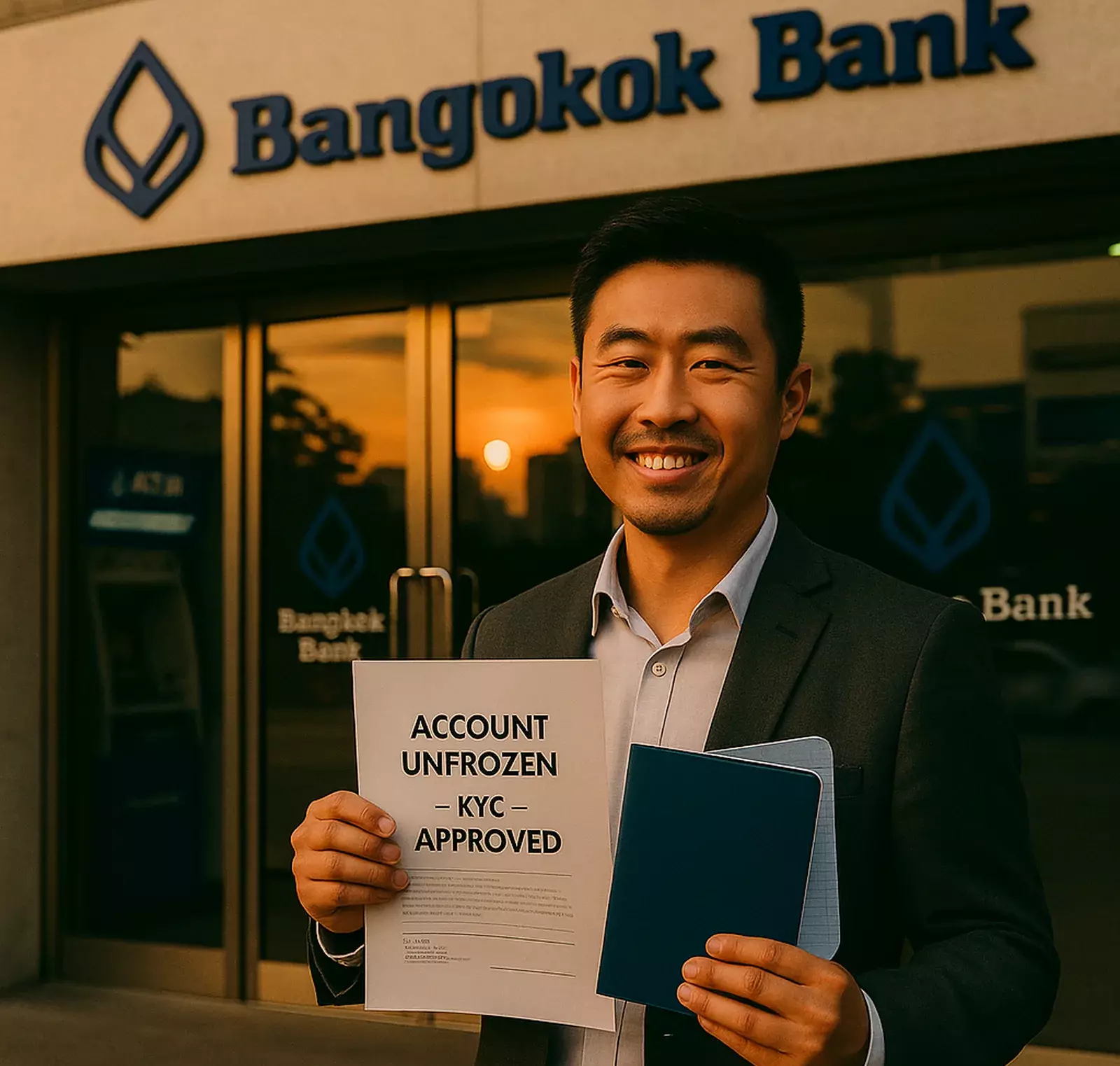 Case — Bangkok Bank account unfreeze (KYC hold)