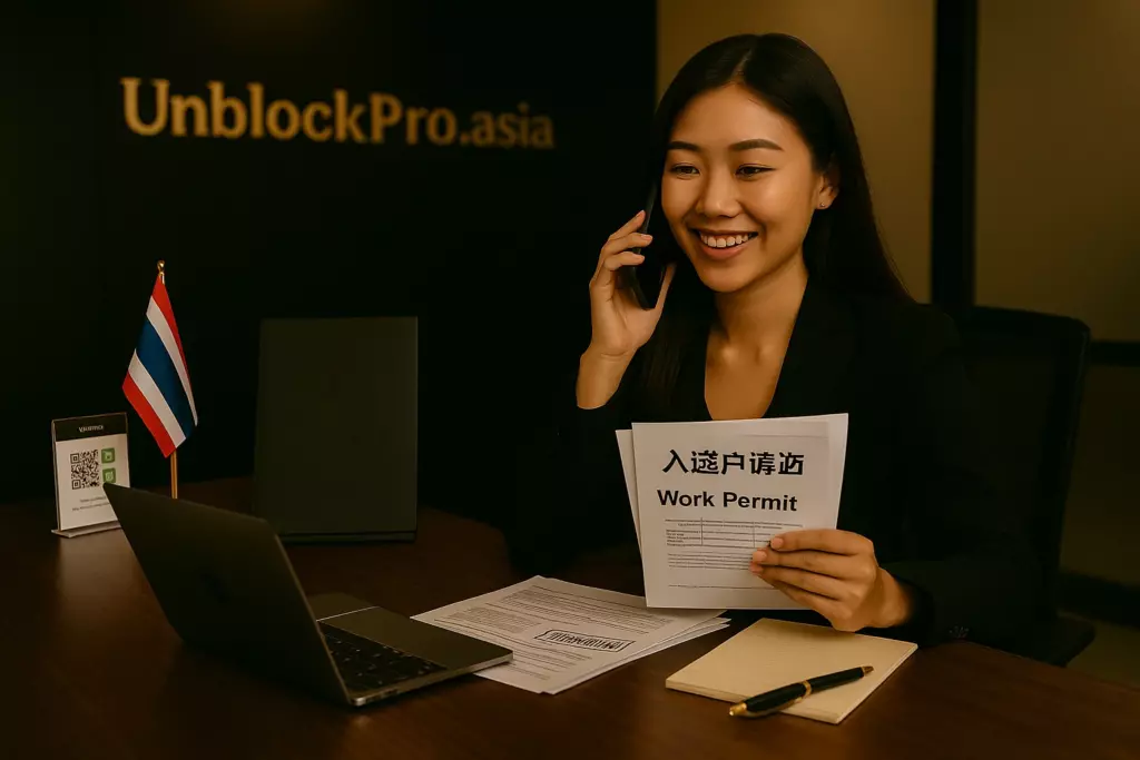 Contact UnblockPro.Asia — WhatsApp, WeChat (QR) or Email for help in Thailand