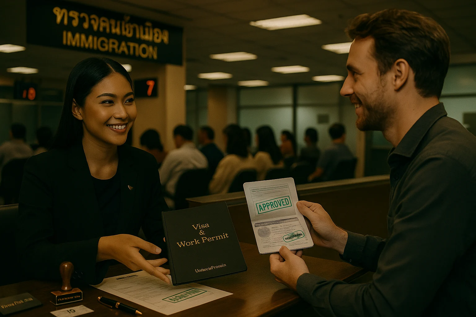 Case — Non-B visa & work permit for founder